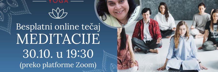 Besplatni ONLINE tečaj meditacije